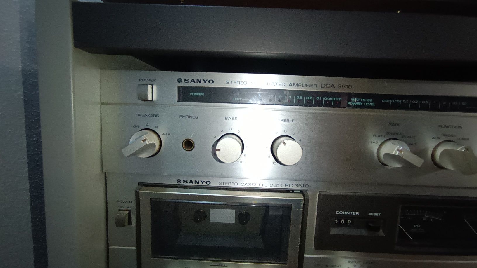 Sistema de som sanyo