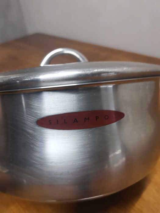 3 Panelas INOX marca Silampos