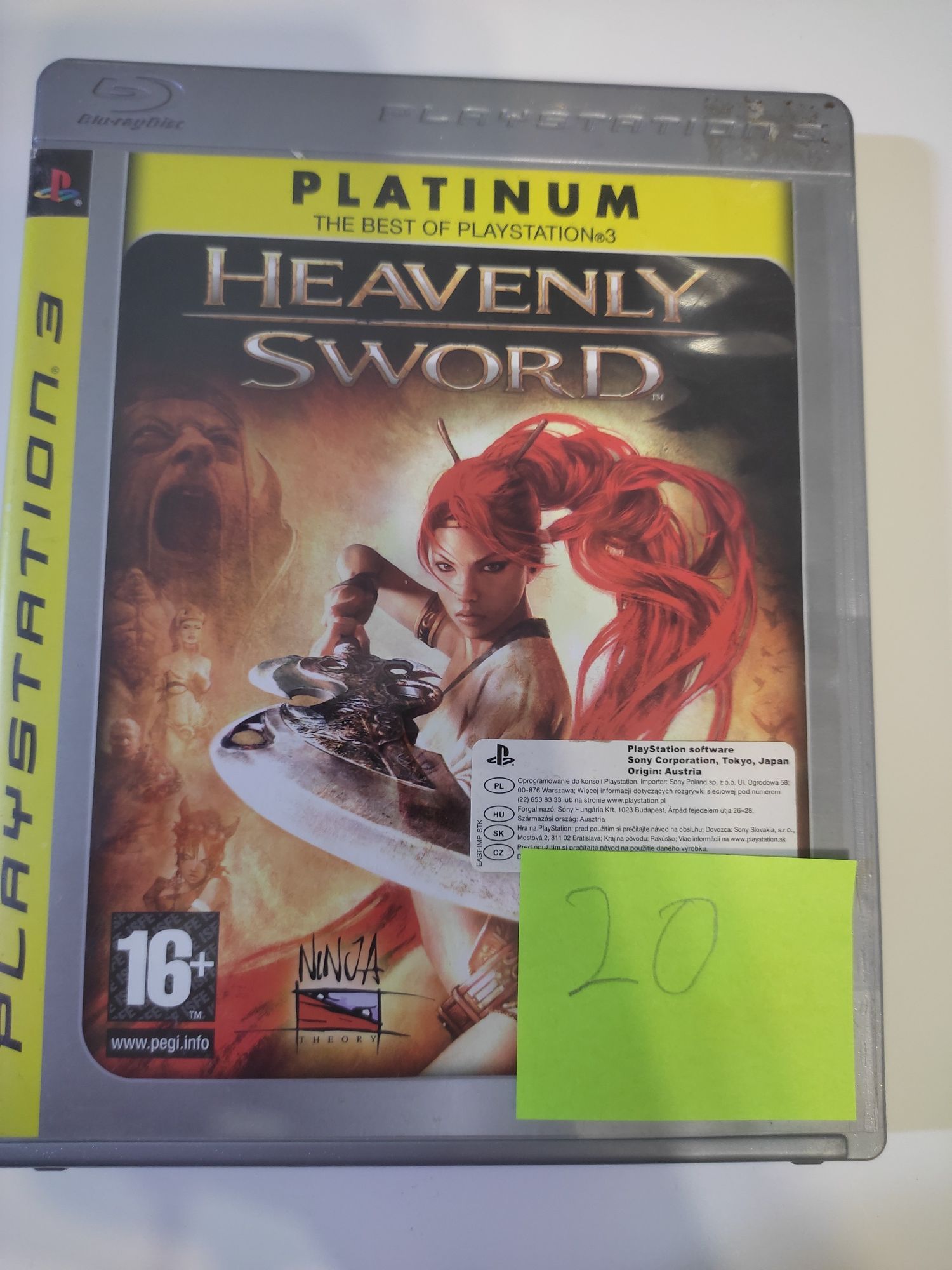 Heavenly sword PS3 PlayStation3