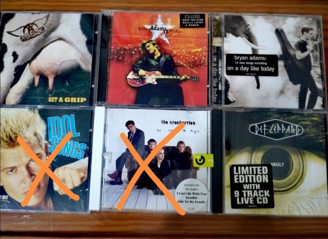 Cds de música estrangeira a partir de 5€