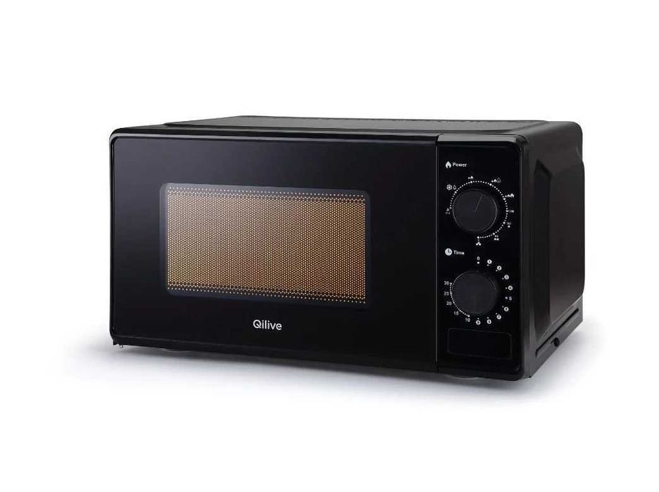 micro-ondas com grill qilive q.6431 preto 20l