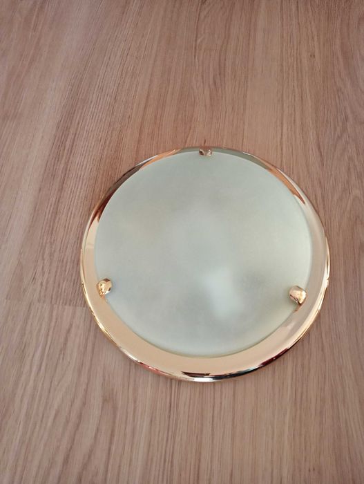 Aplique de Teto WC Dourado