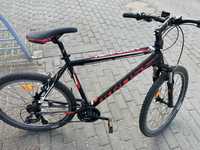 Sprzedam rower Cross Hexagon (26L), czarno-czerwony (mało używany)