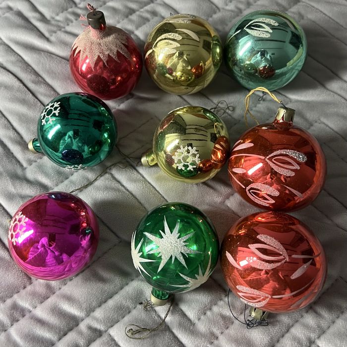 Елочные украшения (шары) СССР