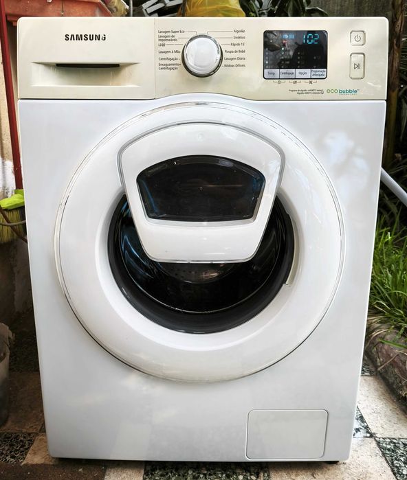 Máquina de Lavar Roupa Samsung 8 kg eco bubble A++ (entrega)