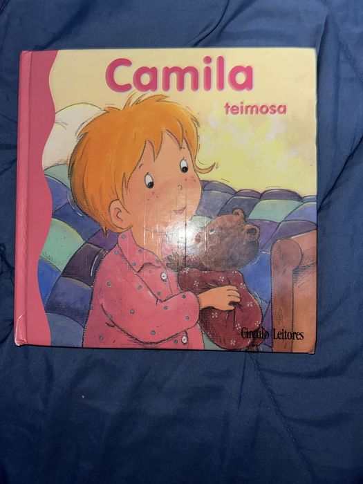 Livro Camila teimosa