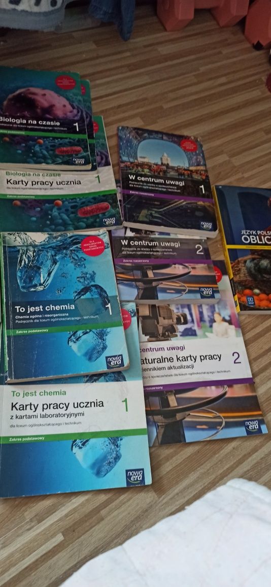 Podręczniki szkolne do, liceum, TECHNIKUM, klasy:1, 2