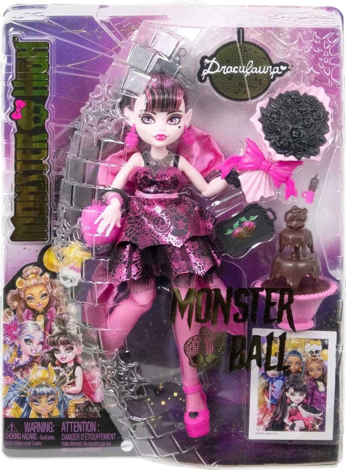 Монстер Хай Дракулаура бал монстров Monster High Draculaura Ball Party