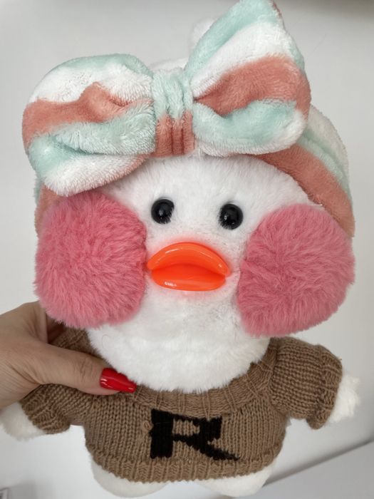 Мʼякі іграшки антистрес уточка лалафанфан тигр ляльки Pop It