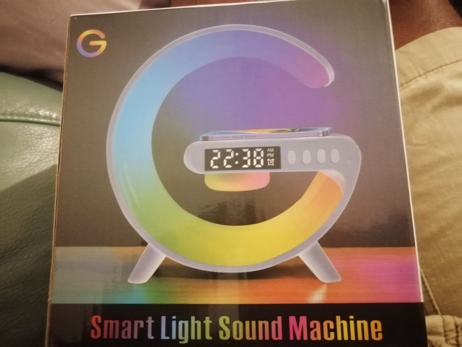 Smart Light Sound Machine – Multifunctional Alarm Clock with Wireless