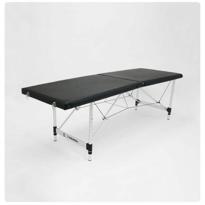 Aluminiowe łóżko do masażu 3 segmentowe.