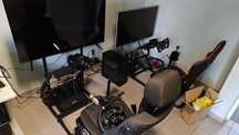 Stelaż sim rig do kierownica Moza fanatec thrustmaster Logi simagic