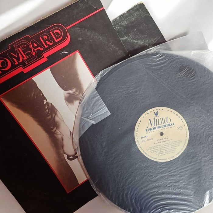Płyta Vinylowa Lombard śmierc dyskotece
