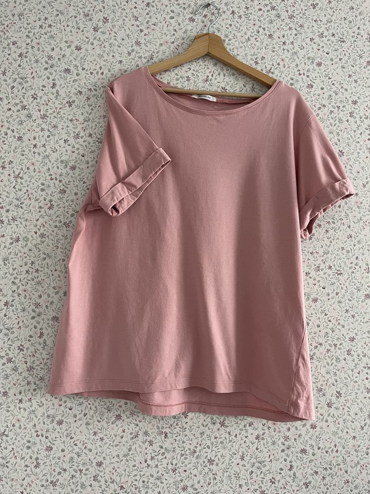 T-Shirt Emilka Wasalaa pudrowy róż XS/S