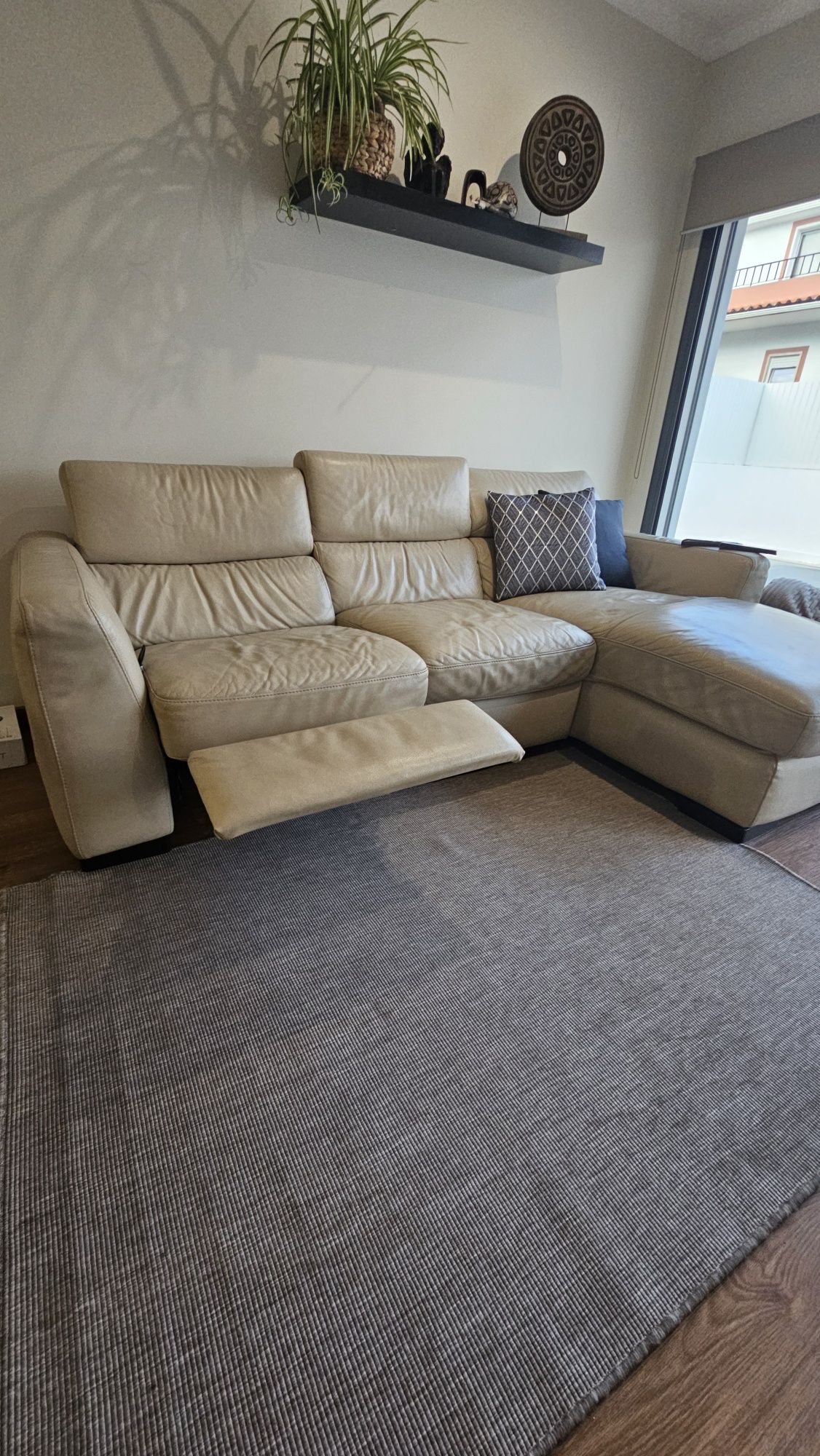 Sofá chaise longue Divani Divani
