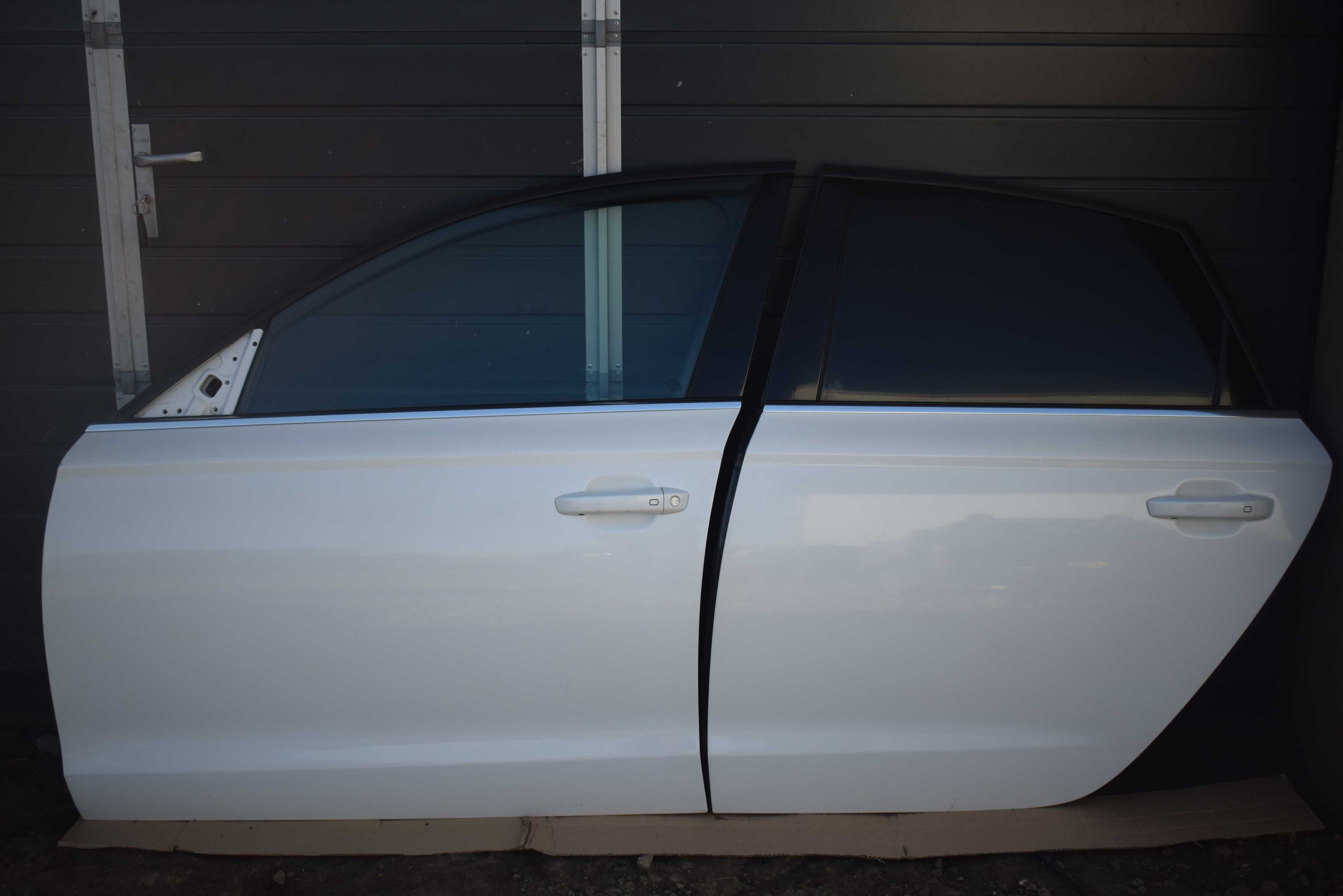 drzwi lewe przód + tył AUDI A6 C7 4G SEDAN 13r. kolor LY9C KOMPLETNE