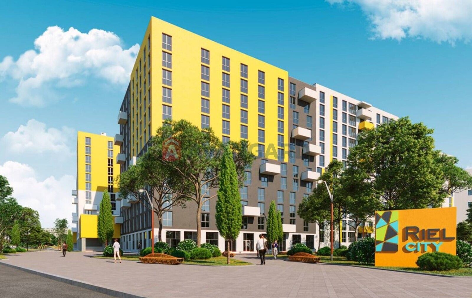 Продаж однокімнатної квартири в ЖК Riel City