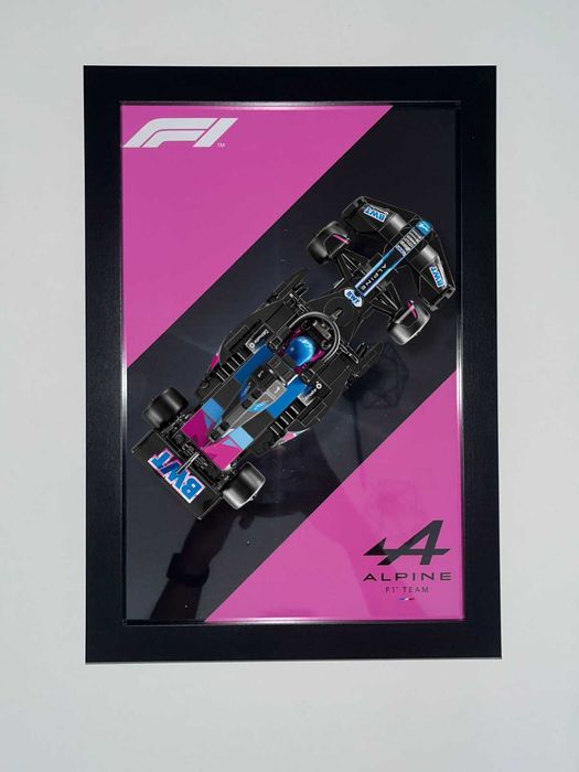 Grafika nr. 2 Zestaw 10 Ramek na Lego z Kolekcji F1 Speed Champions