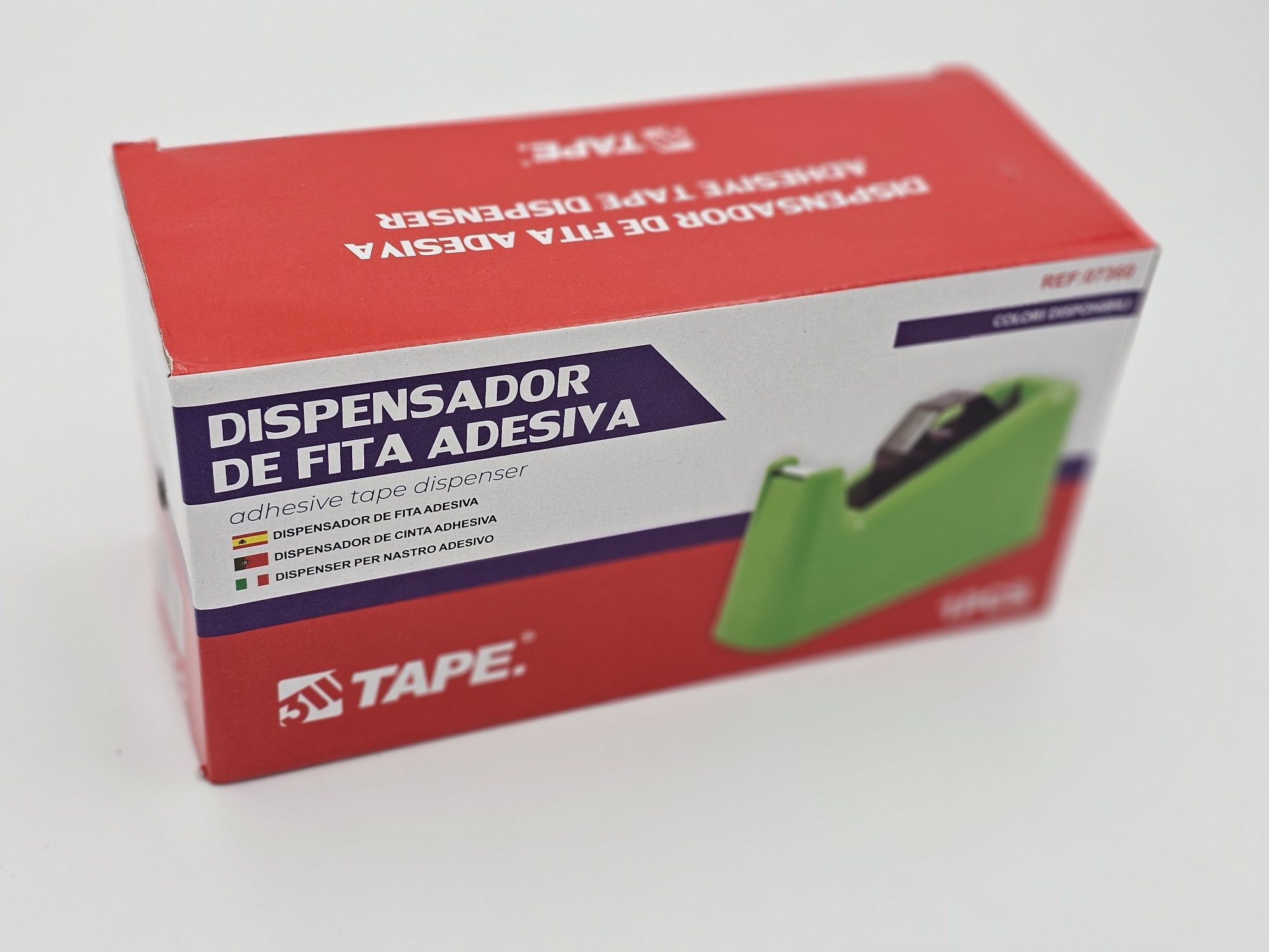 Dispensador de fita adesiva + 6 rolos