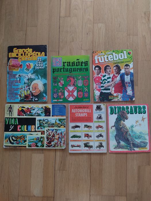 6 cadernetas completas