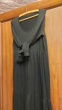 Sukienka długa czarna nowa
