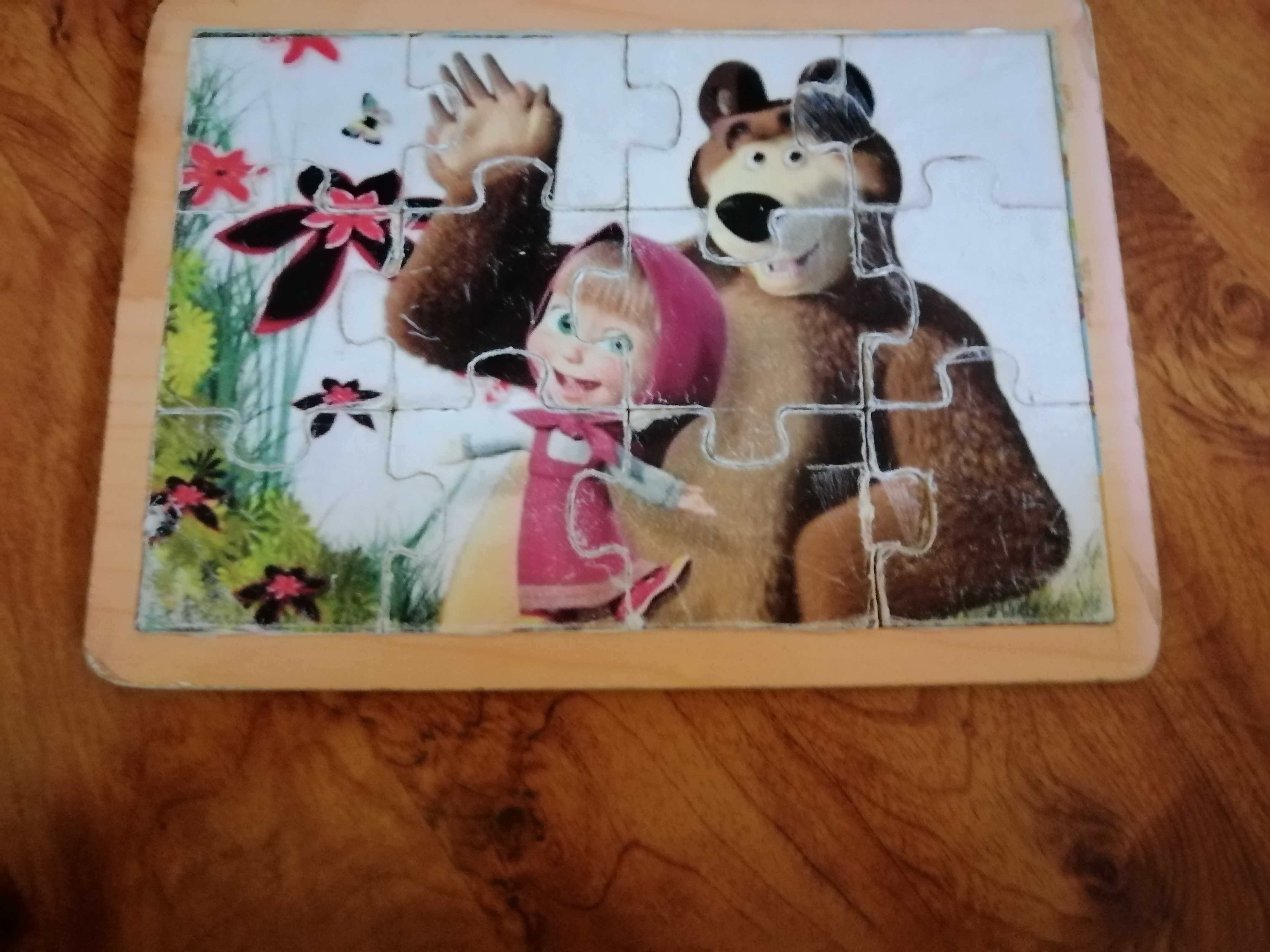 puzzle drewniane