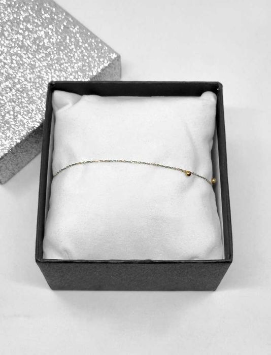 Złota bransoletka 333p, 0,62g, dł. 18/19