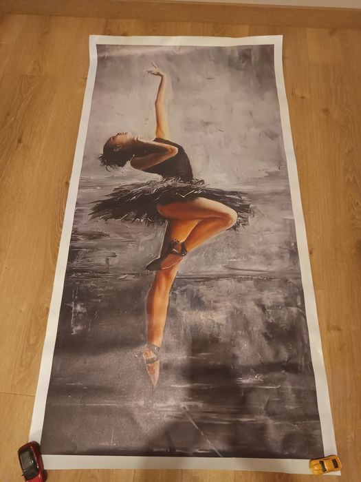 Plakat baletnica 70x140