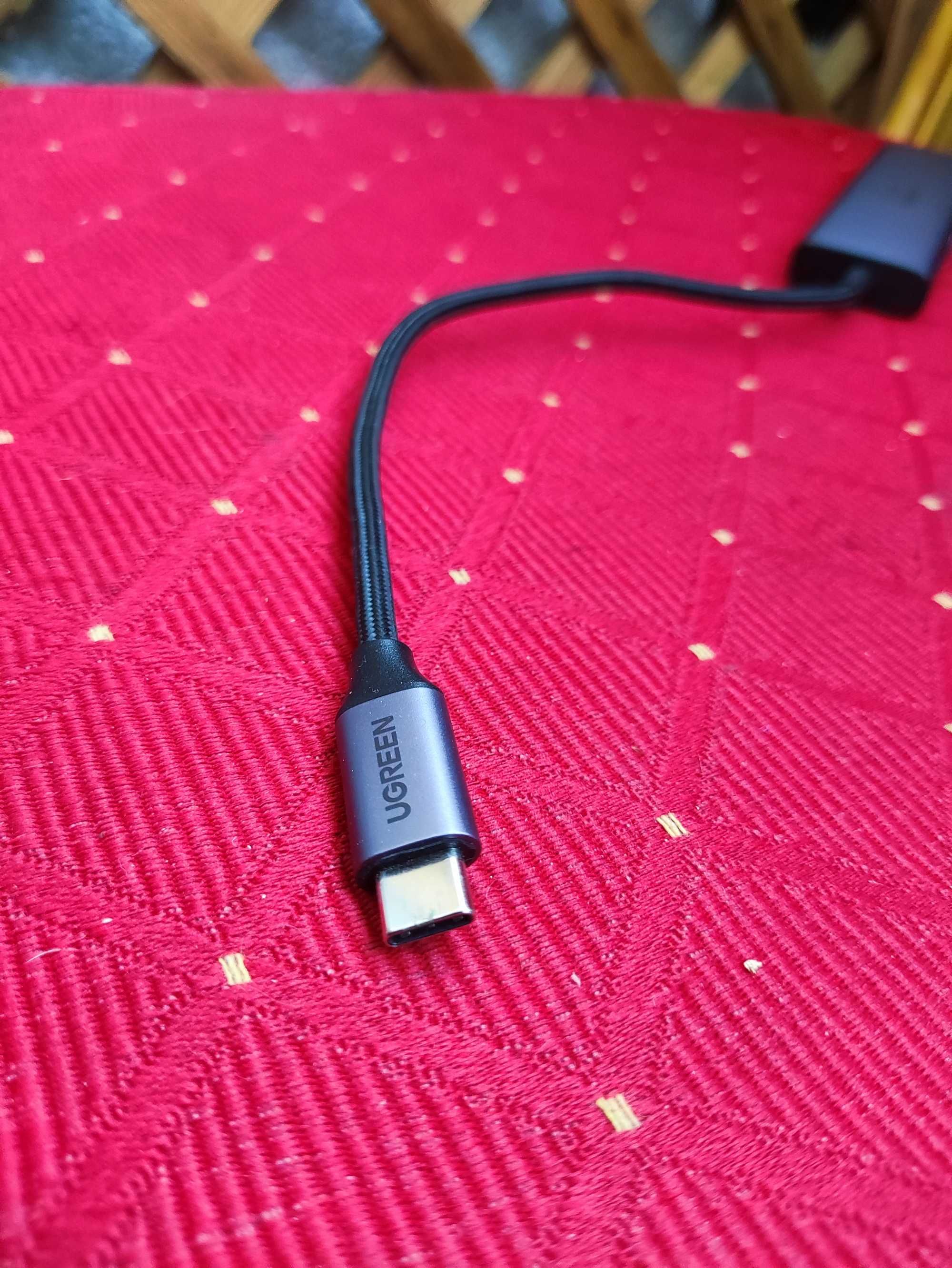 Adapter 5w1 UGREEN CM511 Hub USB-C USB HDMI czytnik kart TF/SD