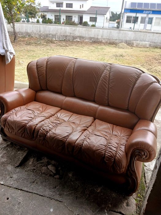 Sofá confortável en ótimo Estado 3 lugares + duas poltronas