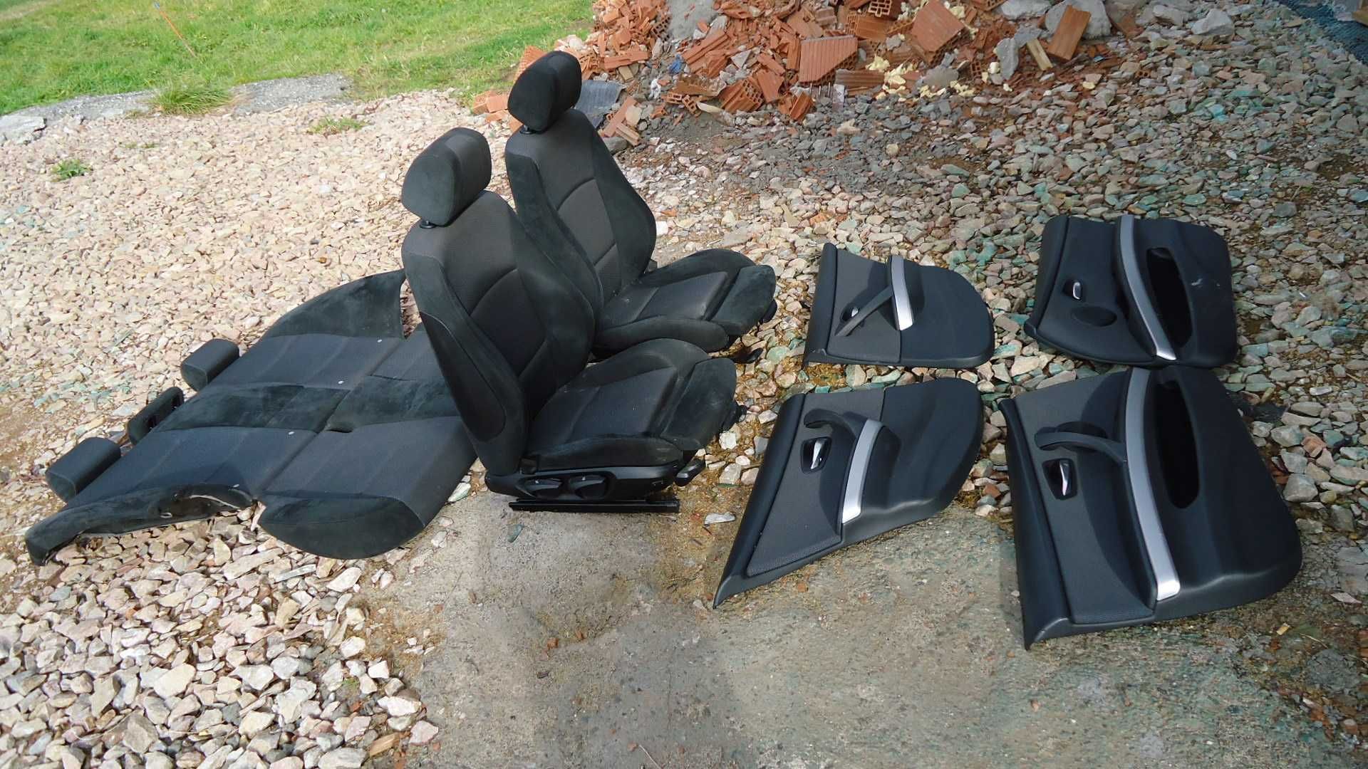 Fotele Kanapa Alcantara BMW E90 M-PAKIET