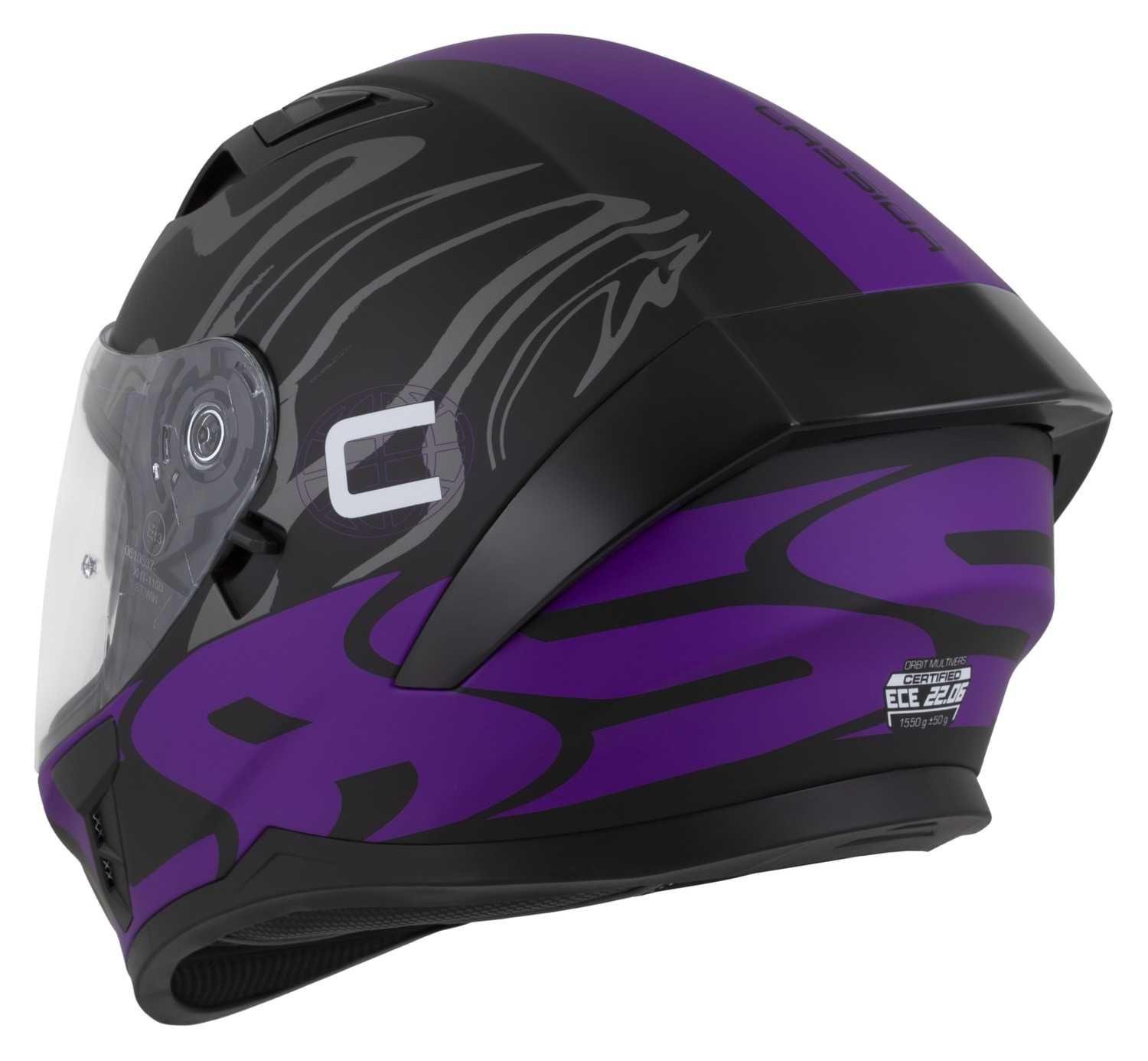 Kask Motocyklowy Cassida ORBIT ECE-06 Pod Pinlock, Interkom XS-XXL