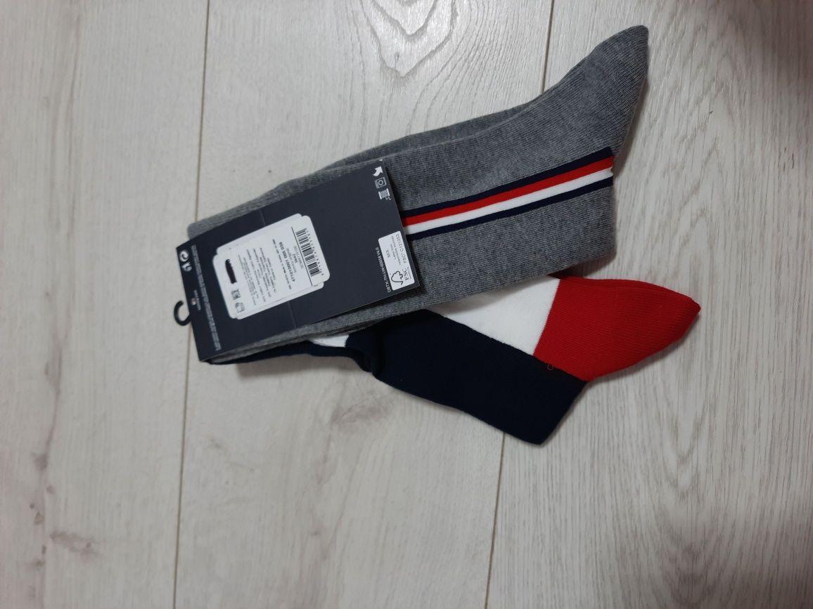 Oryginalne skarpetki męskie Tommy Hilfiger 2-pack 39-42