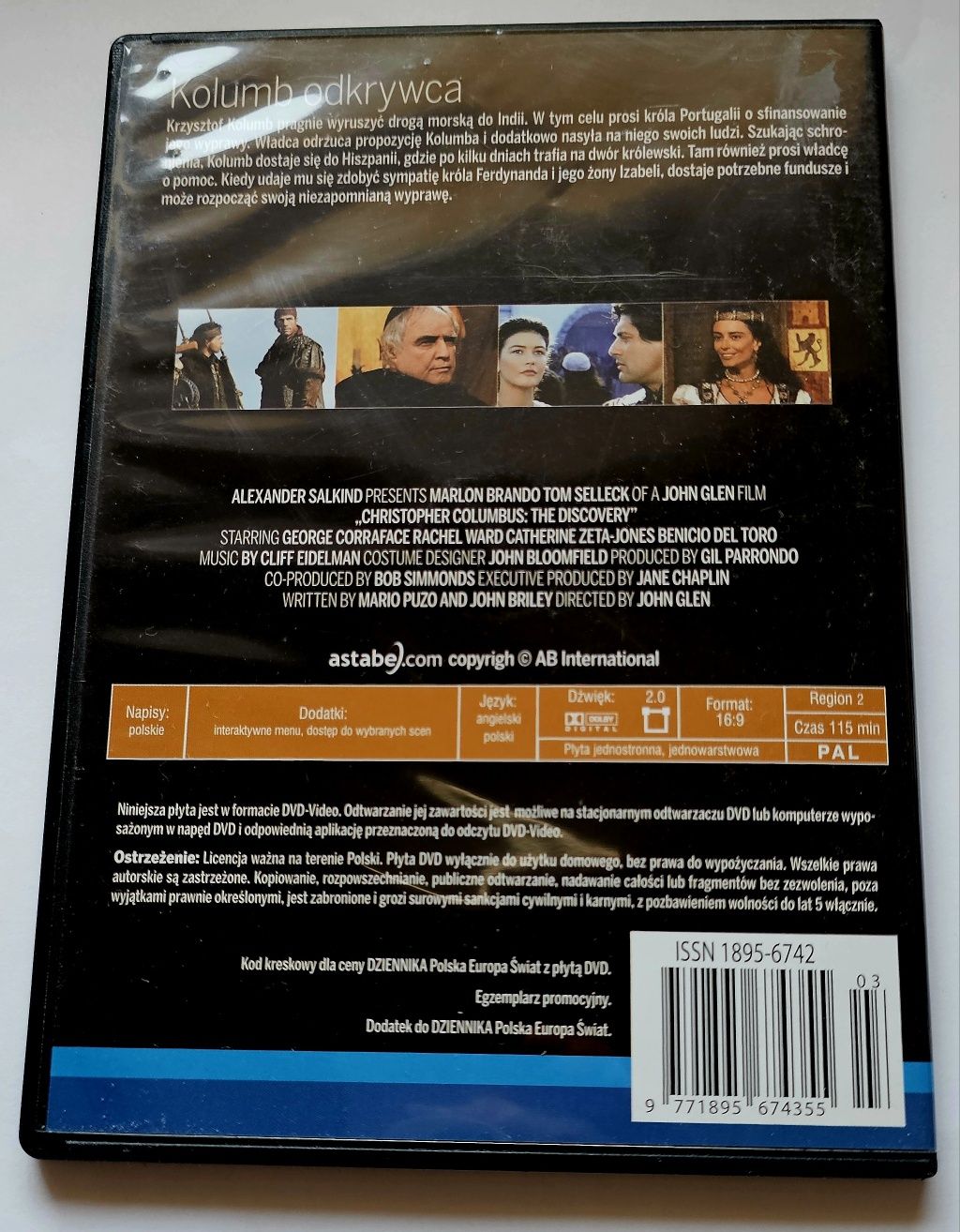 Kolumb Odkrywca film dvd
