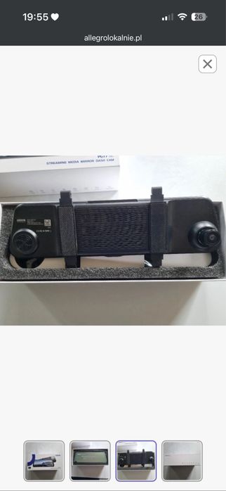 Wideorejestrator 4K+ transmiter bluetooth Fm