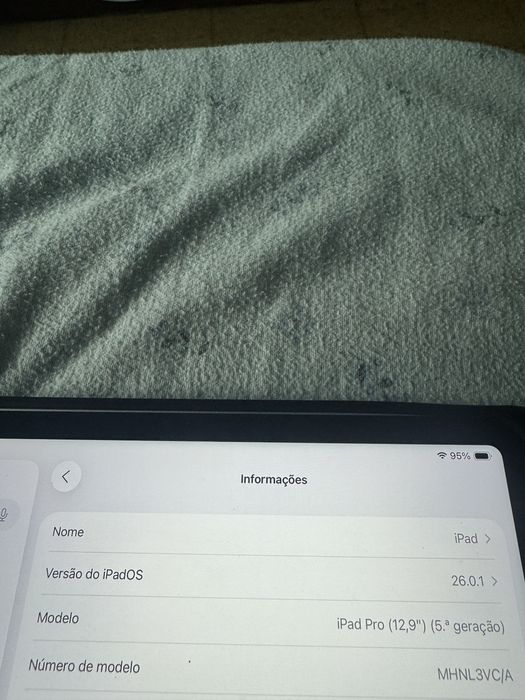Ipad Pro 12.9 5 Geraçao com capa 512Gb Processador M1