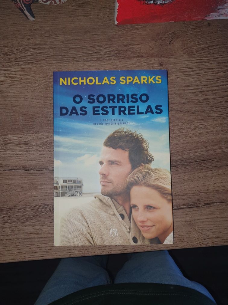 Livro "O sorriso das estrelas" de Nicholas Sparks 1°edição