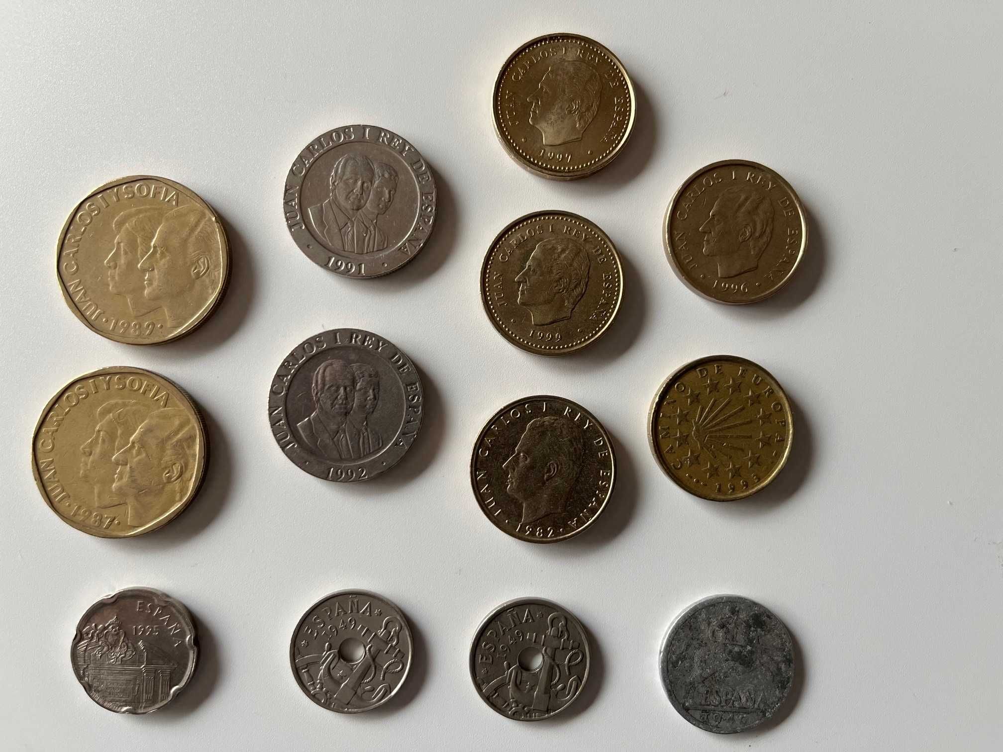 Moedas (Portugal, Espanha, Inglaterra)