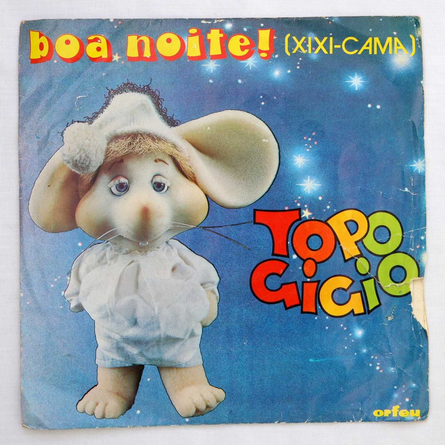 Discos Vinil Single Topo Gigio em muito bom estado