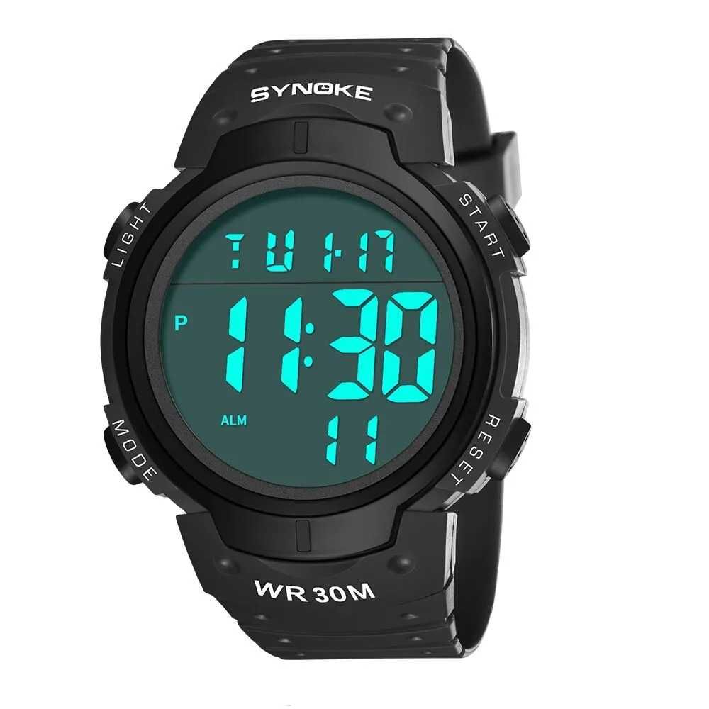 Zegarek Synoke cyfrowy elektroniczny sportowy luma wodoodporny WR30