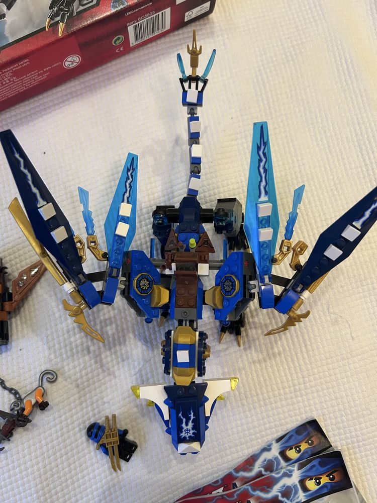 Smok Żywiołów Jaya Lego Ninjago 70602 klocki