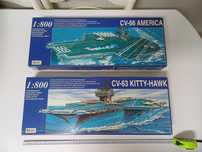 Porta aviões CV-66 América e CV-63 Kitty Hawk