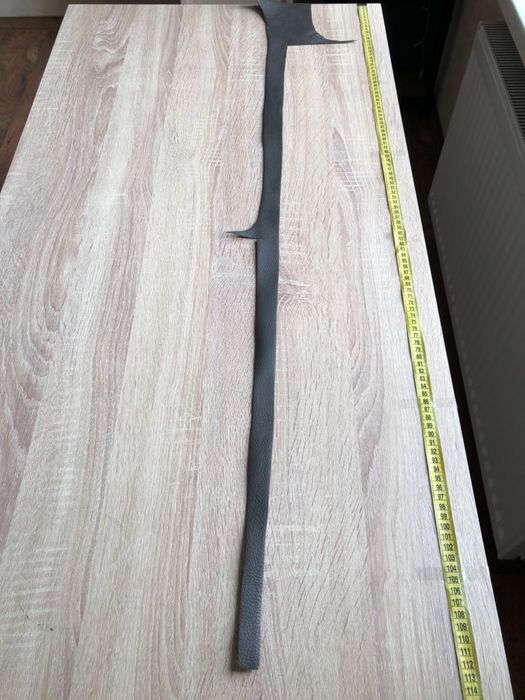 Кусок кожи натуральной на ремень шкіра обрізок шматок