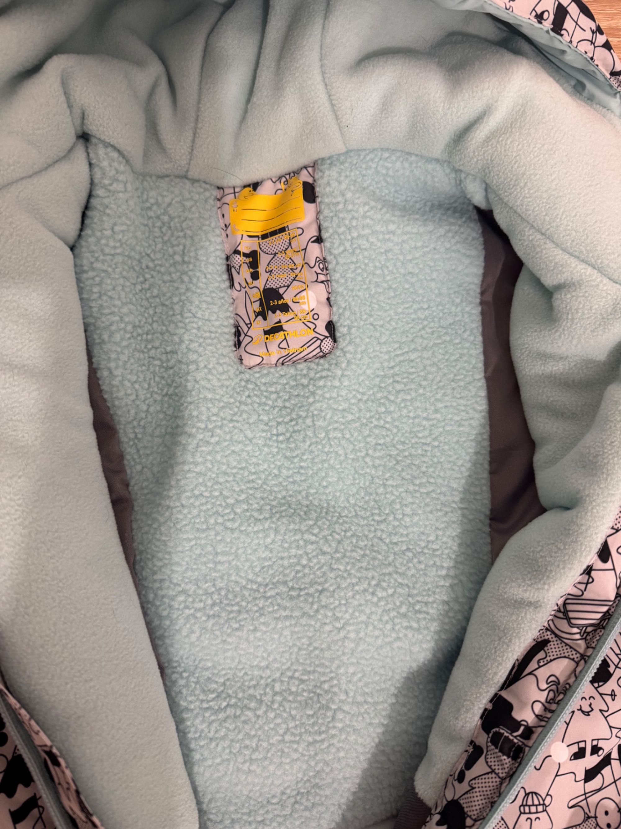 Conjunto para a neve criança