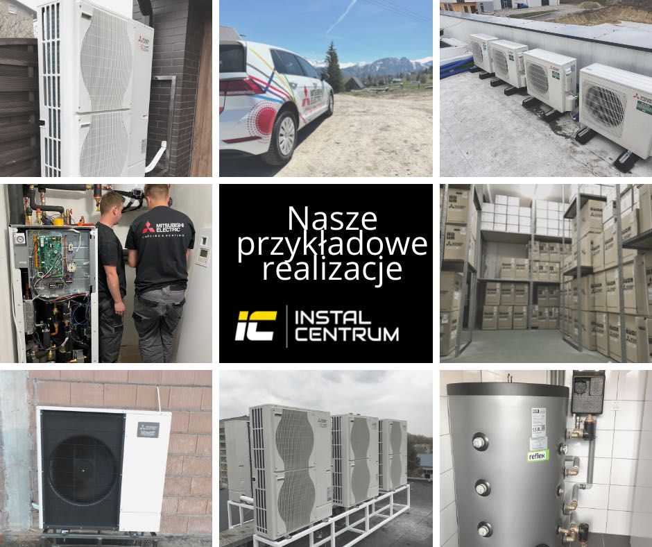 Pompa ciepła Mitsubishi Electric Zubadan 10 KW, cała Polska