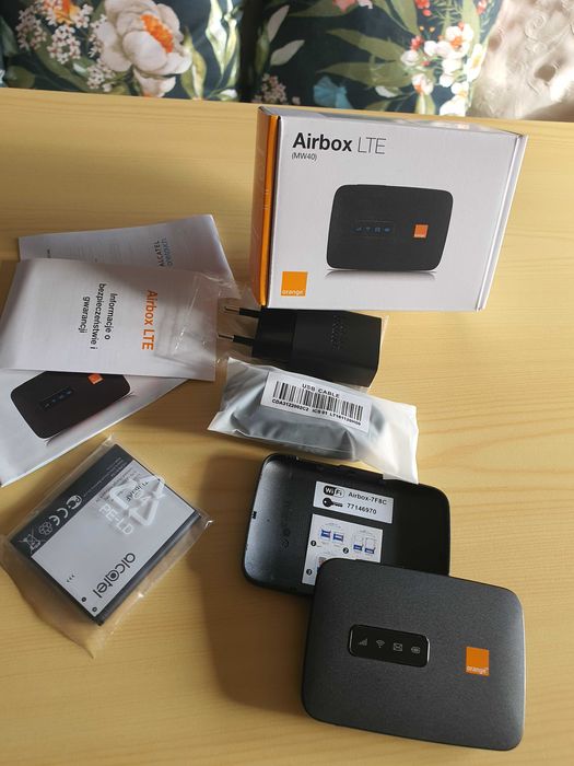 MODEM ROUTER Mobilny LTE 4G wifi alcatel NOWY orange Airbox LTE