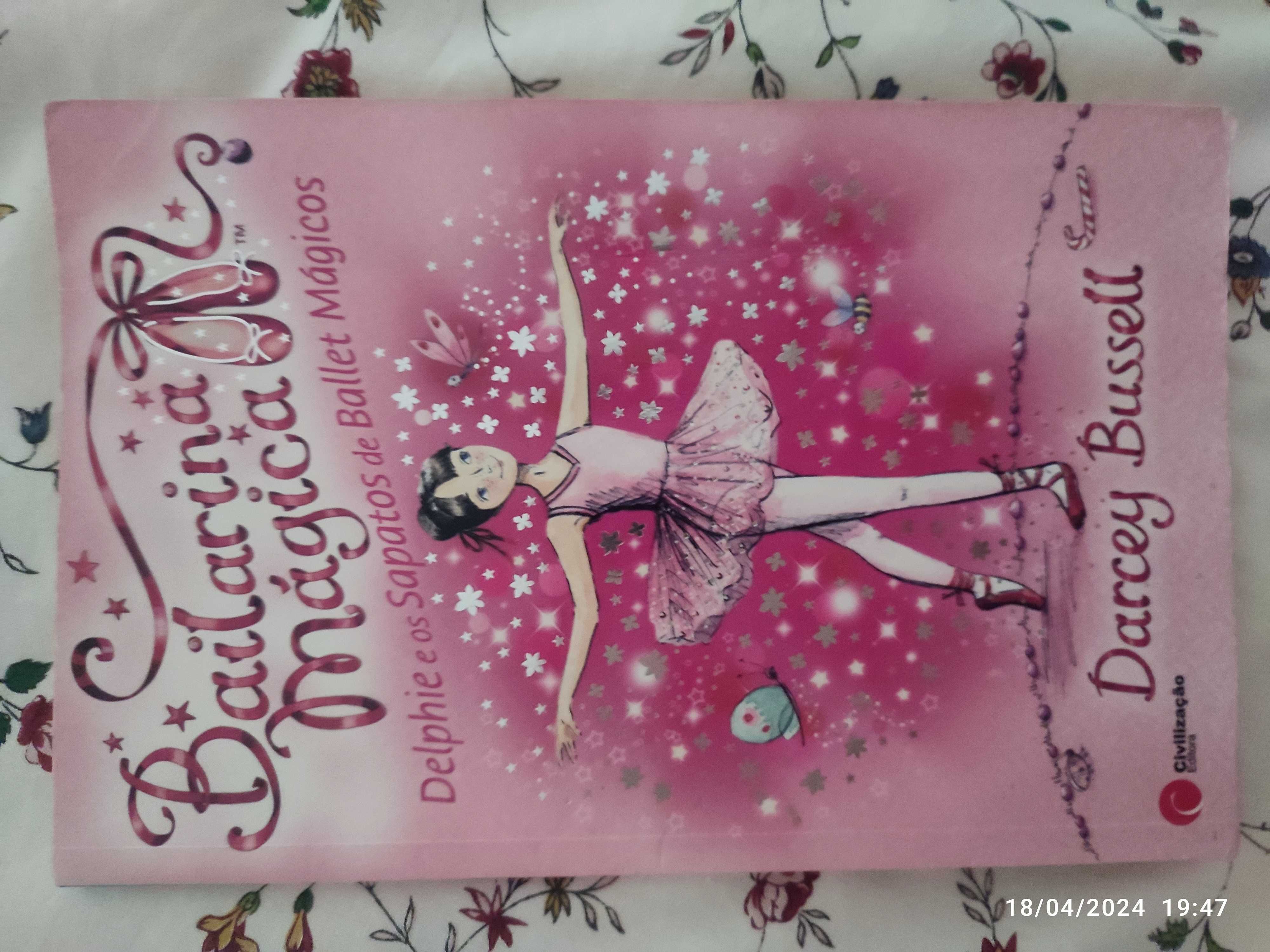 Livro bailarina mágica