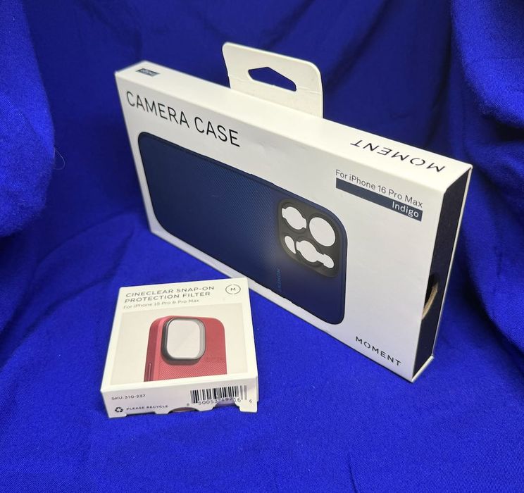 Moment Etui dla iPhone 16 Pro Max | Cineclear | T-Lens Mount