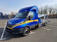 Iveco Daily  70C21 Laweta na dwa auta, Autotransporter, Sypialnia zakabinowa