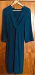 Vestido azul Zara M